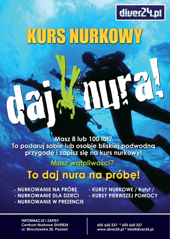 Daj Nura - Kurs nurkowy - Diver24