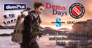 Diver24 - 15 Lecie - Demo Days - Santi, GRALmarine, Scubapro