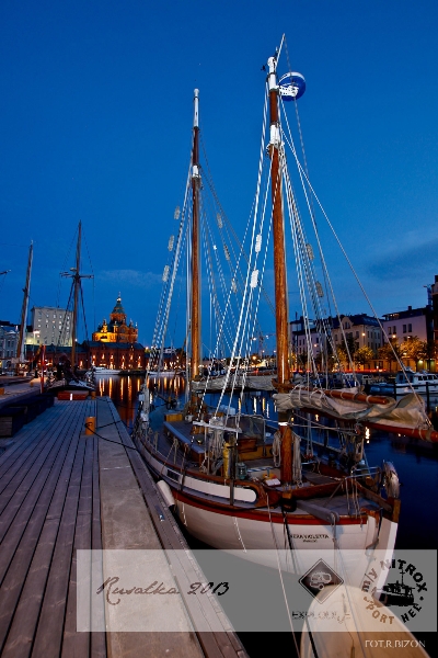 Port w Helsinkach - Wyprawa nurkowa ExploDive - Rusałka 2013